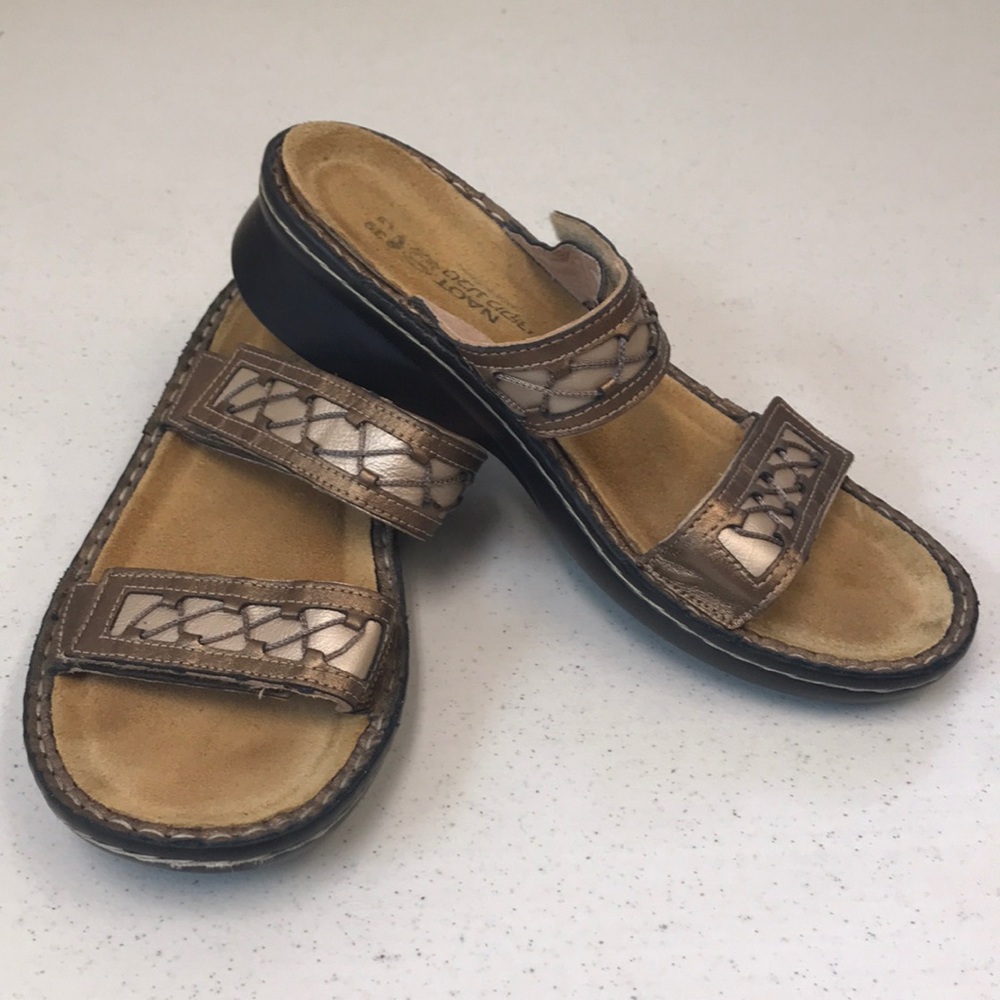 NAOT wedge sandals